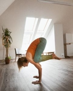 joga pozycja kruka